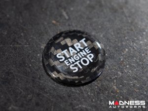 Dodge Hornet Start Stop Button Overlay - Carbon Fiber - Feroce Carbon